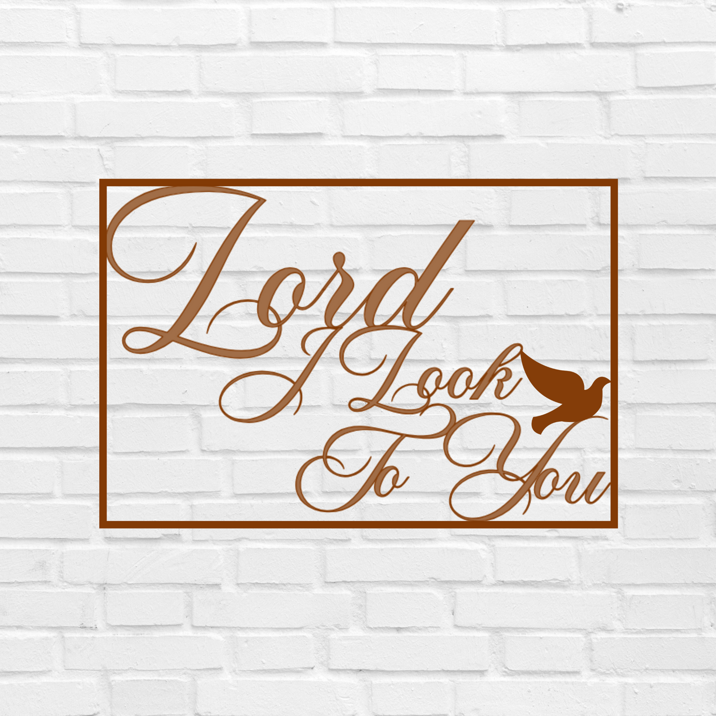 I look to you